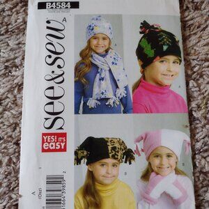 See & Sew fleece hat patterns
